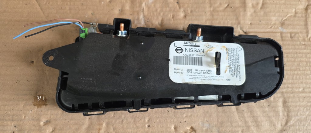 Airbag scaun stanga fata Nissan Qashqai J10 2007 2008 2009 2010 2011