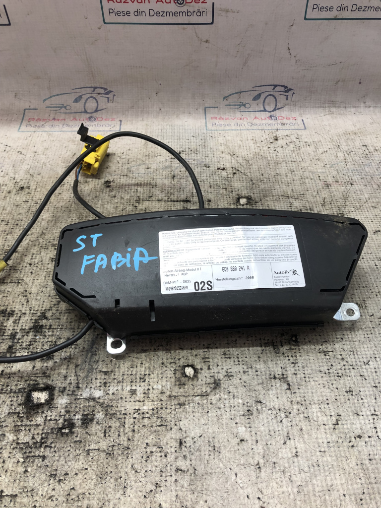 Airbag scaun stanga fata Skoda Fabia 2010, 6Q0880241A