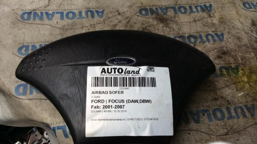 Airbag Sofer 3 Spite Ford FOCUS DAW,DBW 2001-2007