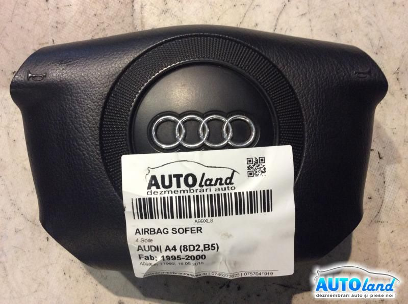Airbag Sofer 4b0880201 Ah01c 4 Spite Audi A4 8D2,B5 1995-2000