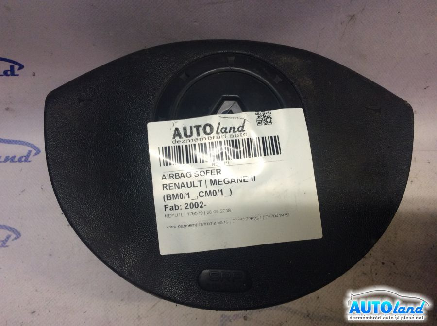 Airbag Sofer 8200381849a Renault MEGANE II BM0/1 ,CM0/1 2002