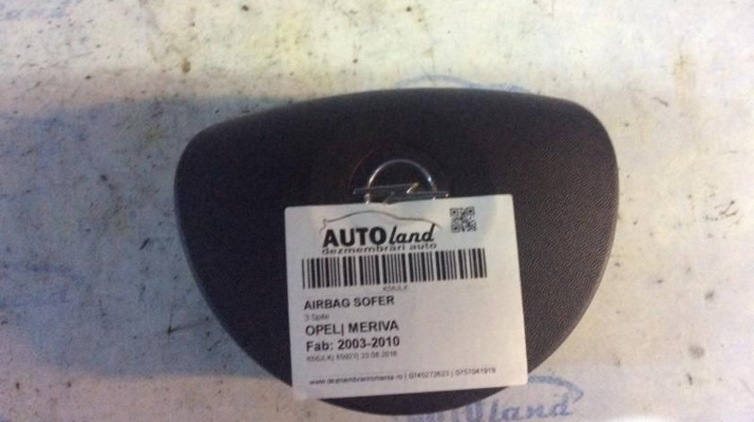 Airbag Sofer 93319474 3 Spite Opel MERIVA 2003-2010