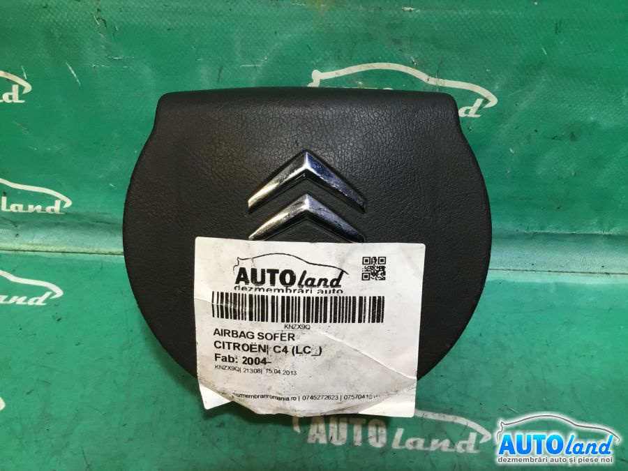 Airbag Sofer 96823829zd Cu Un Singur Declansator Citroen C4 LC 2004