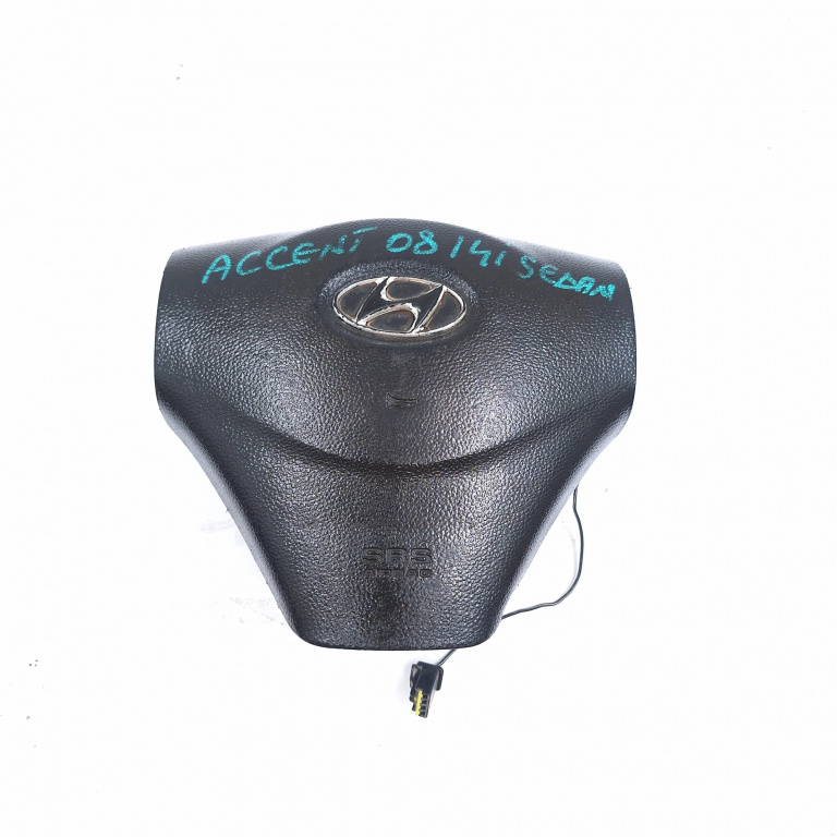 Airbag Sofer / Airbag Volan Hyundai Accent 3 (Mc) 2005-2010 1.4 Gl Benzina 569001E200Wk, 1E56900030Wk, 70600005A, Bampt11161, 0435401114