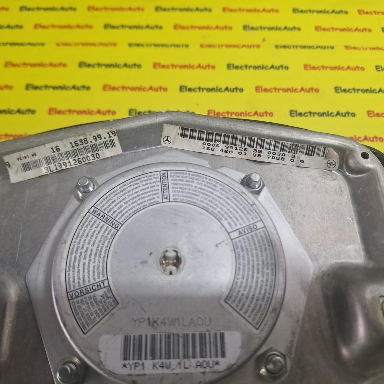 Airbag Sofer, Airbag Volan Mercedes-Benz A-Class, 1684600198, 1616389919,
