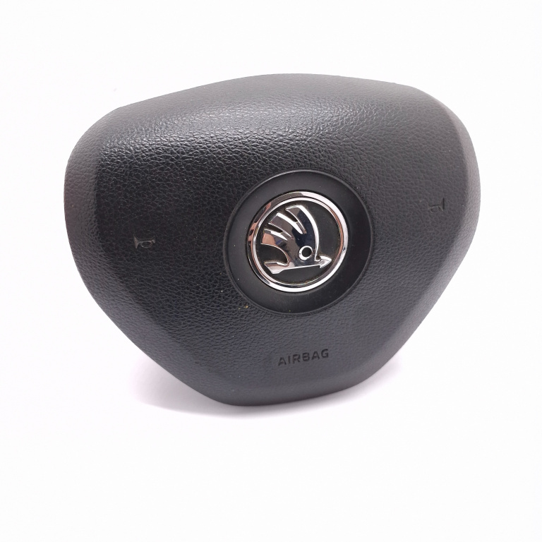 Airbag Sofer / Airbag Volan Skoda Rapid 2012-2019 1.6 Tdi Cayc Motorina 5E08802011Qb, 5E08802011, 5E0880201, 307773399340Ah, 0589P1000198, 3077791 Takata