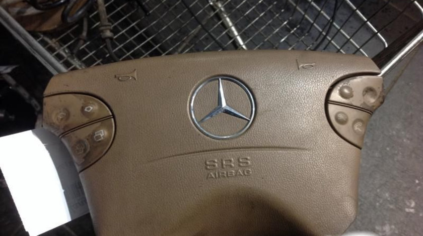 Airbag Sofer Crem Inchis cu Comenzi Mercedes-Benz E-CLASS W210 1995-2002