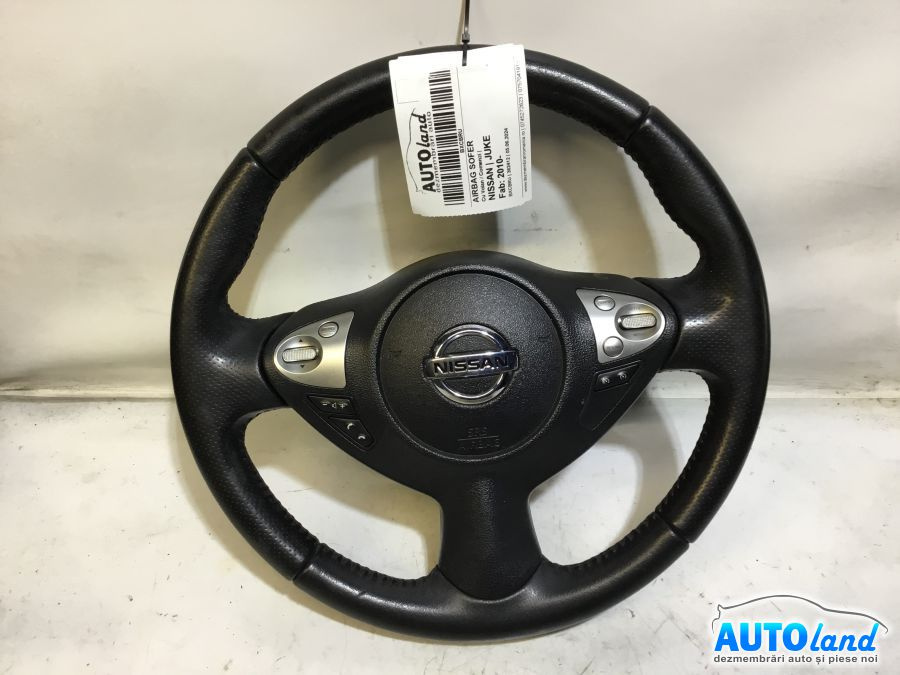 Airbag Sofer Cu Volan / Comenzi Nissan JUKE 2010