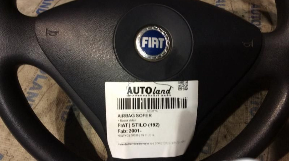 Airbag Sofer Fiat STILO 192 2001