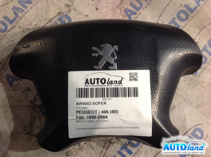 Airbag Sofer In 4 Spite Peugeot 406 8B 1995-2004