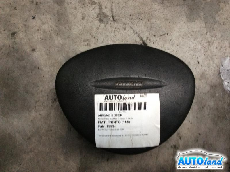 Airbag Sofer Model Pana in 2004, 3 Spite, 1 Mufa Fiat PUNTO 1999-2012