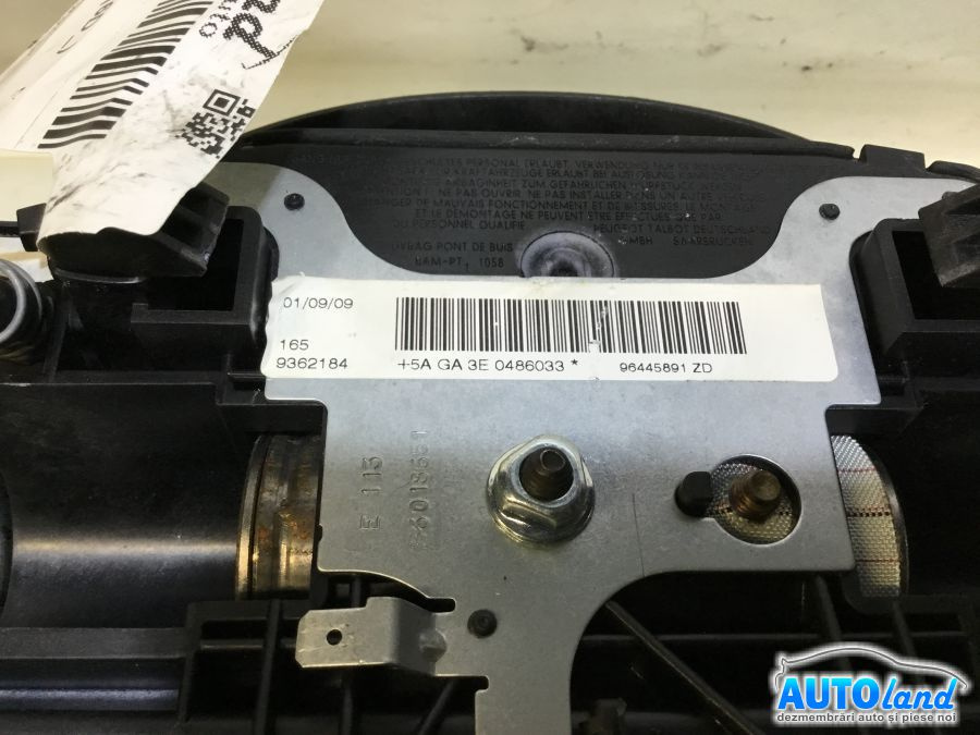 Airbag Sofer Peugeot 407 6D 2004