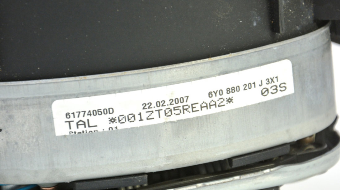 Airbag Sofer Skoda FABIA 1 1999 - 2008 Motorina 6Y0880201J, 6Y0 880 201 J, 6Y0 880 201 , 6Y0880201