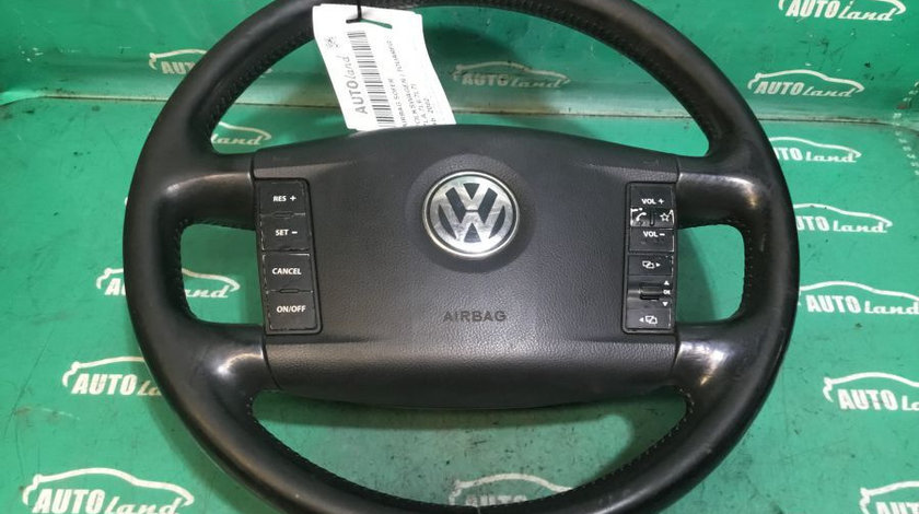 Airbag Sofer Volan cu Comenzi Volkswagen TOUAREG 7LA,7L6,7L7 2002