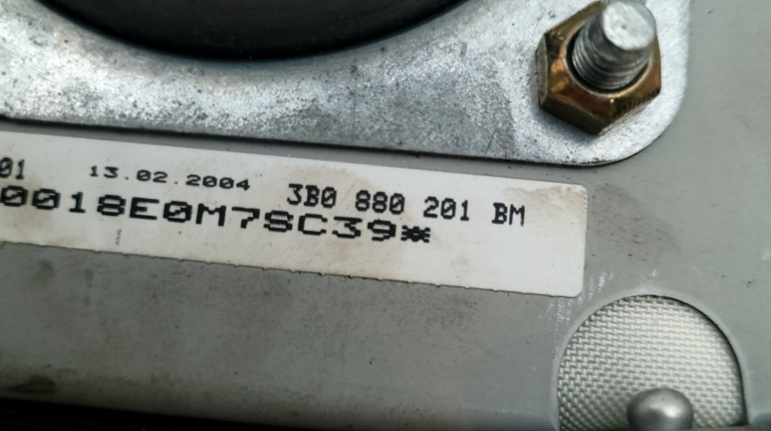 Airbag Sofer VW GOLF 4 1997 - 2006 Benzina 3B0880201BM, 3B0 880 201 BM