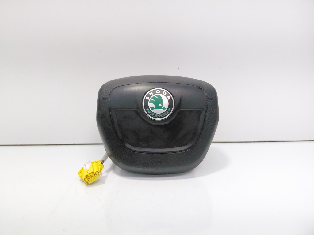 Airbag volan, cod 5J0880201K, Skoda Fabia 2 (facelift) (idi:697092)