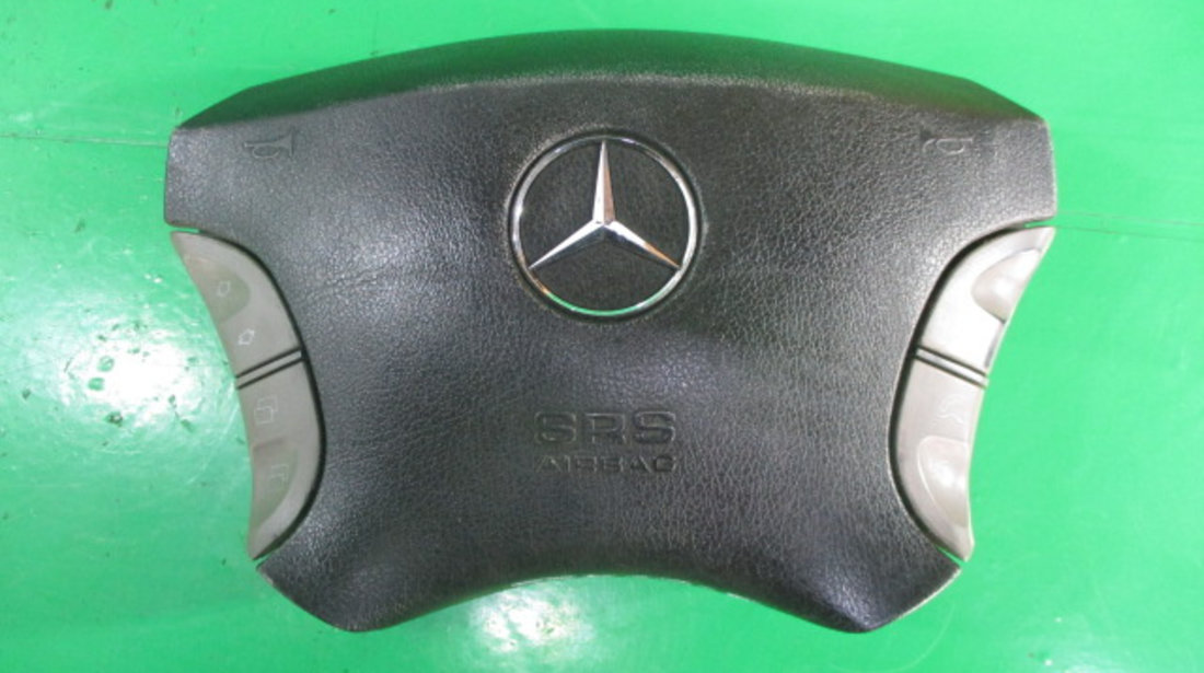 AIRBAG VOLAN + COMENZI COD A2208207710 / A2208208010 MERCEDES S-CLASS W220 FAB. 1998 - 2005 ⭐⭐⭐⭐⭐