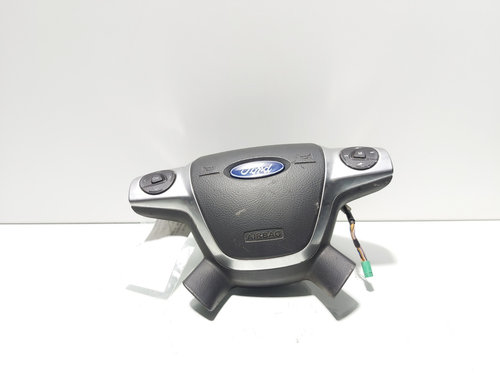 Airbag volan cu comenzi, cod AM51-R042B85-AF, Ford Focus 3 (id:673931)