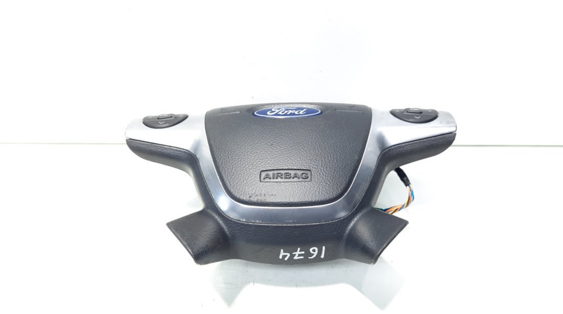 Airbag volan cu comenzi, cod AM51-R042B85-BEW, Ford Focus 3 (id:555979)
