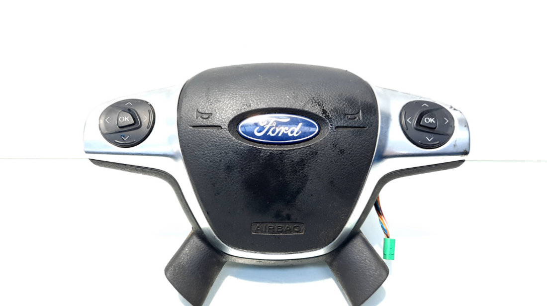 Airbag volan cu comenzi, cod AM51-R042B85-BEW, Ford Focus 3 (id:516260)