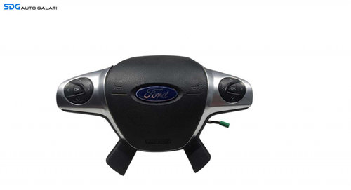 Airbag Volan Cu Comenzi Exfoliat Ford Focus 3 2010 - 2015 Cod AM51-R042885-BEN AM5T-14K147-AA AM5T-1...