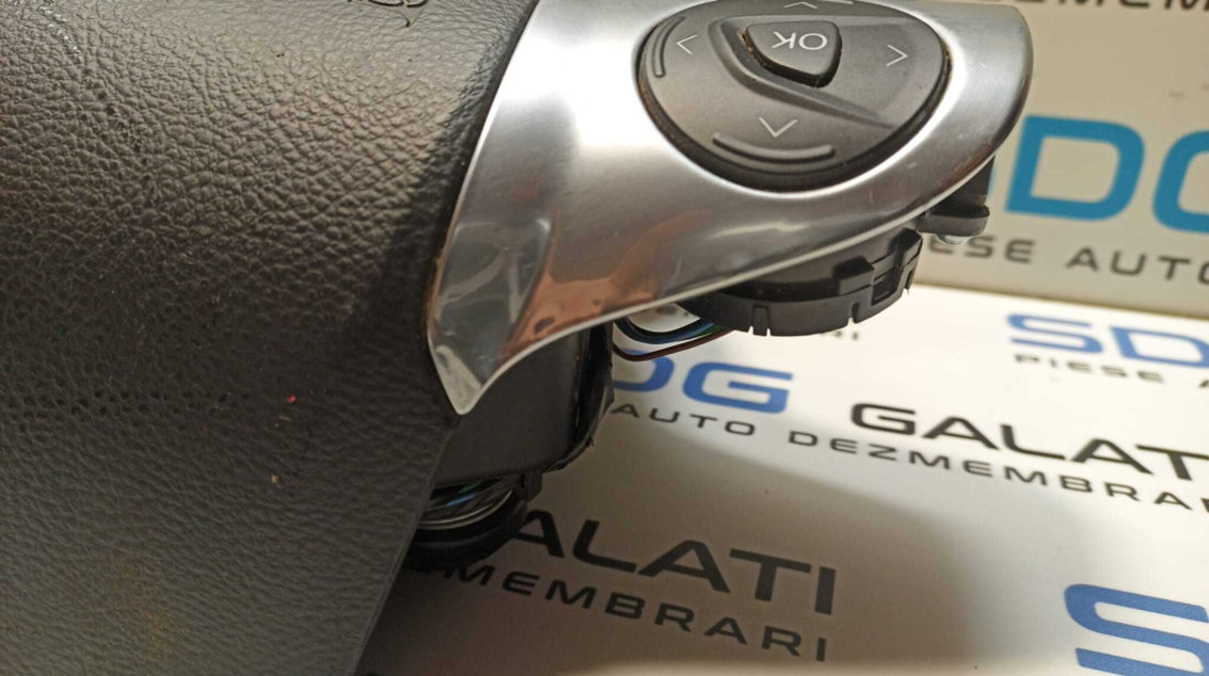 Airbag Volan Cu Comenzi Exfoliat Ford Kuga 2 2013 - 2019 Cod AM5T-14K147-AA AM5T-14K147-BA AM51-RO42B85-BEW [L0069]