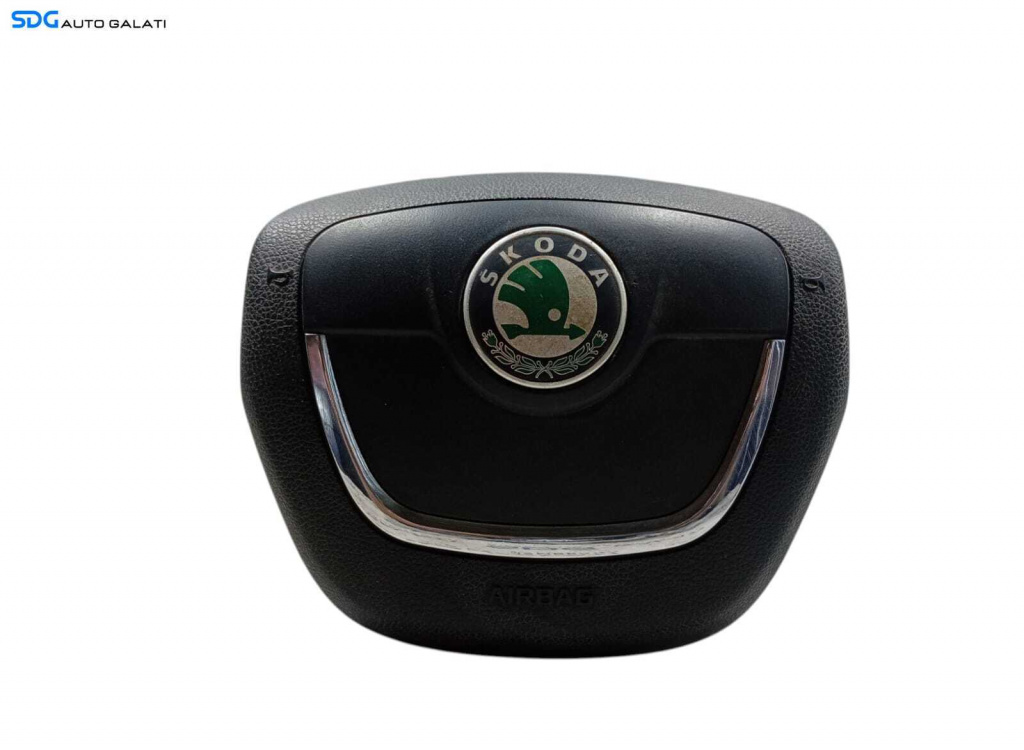 Airbag Volan Modelul cu Comenzi Skoda Octavia 2 2008 - 2013 Cod 3T0880201B [LC0857]