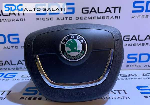 Airbag Volan Modelul cu Comenzi Skoda Superb 2 2008 - 2013 Cod 1Z0880201AK