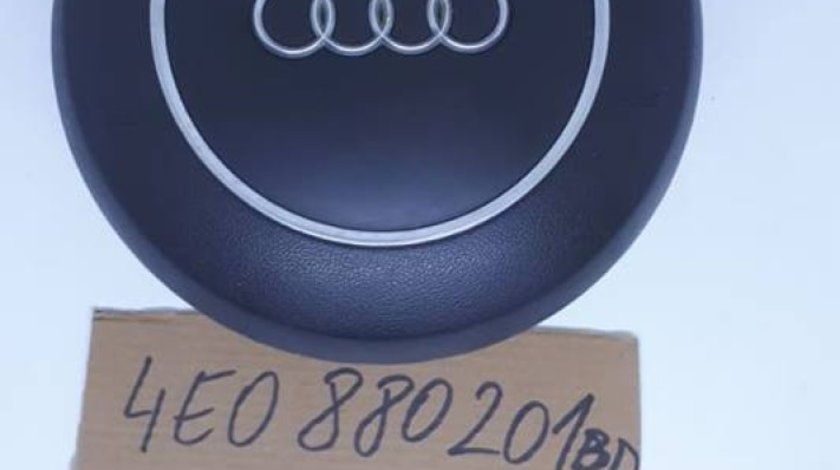 Airbag volan rotund, 4 spite Audi A8 4E D3 2003-2010 cod: 4E0880201BD