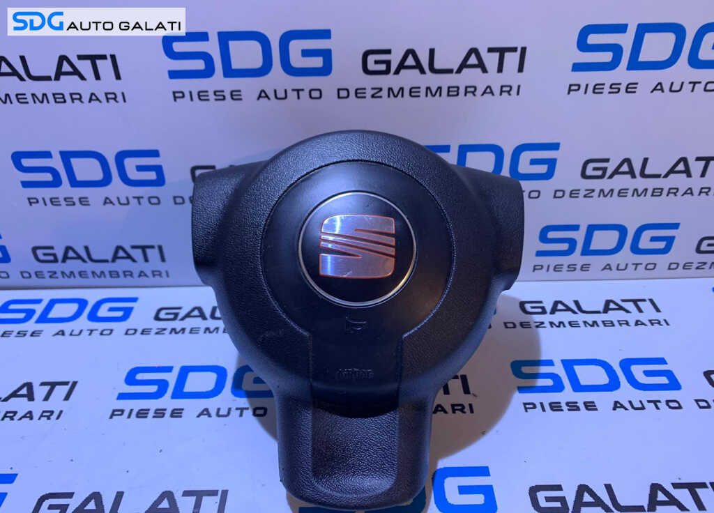 Airbag Volan Seat Ibiza Mk4 6L 6L1 2002 - 2008 Cod 6L0880201Q 61848050B