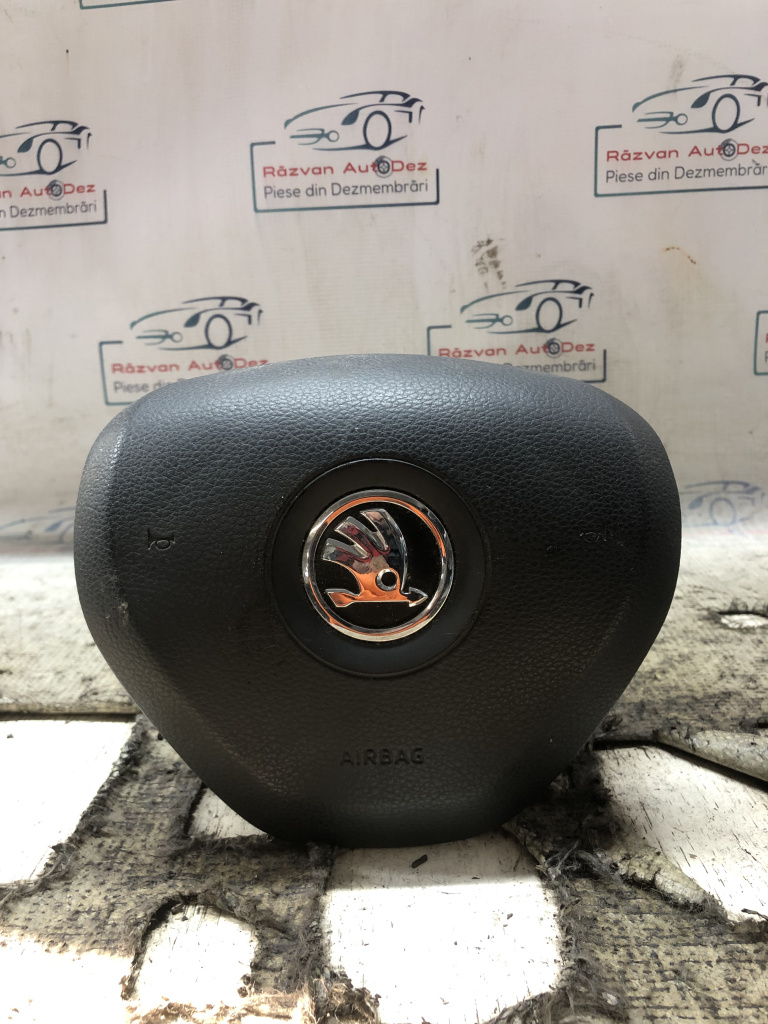 Airbag volan Skoda Fabia 3 1.0 Benzina 2015, 6V0880201