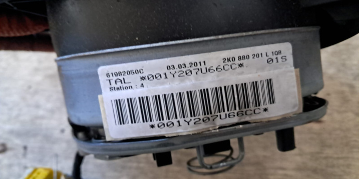 Airbag volan / sofer 2K0880201L Volkswagen VW Caddy 3 [2004 - 2010] Maxi minivan 4-usi 1.9 TDI MT (105 hp)