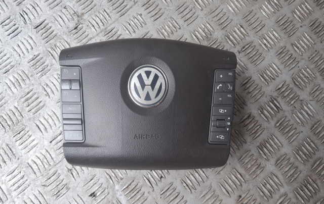 Airbag volan / sofer 3D0880201CH Volkswagen VW Phaeton [facelift] [2008 - 2010] Sedan 3.0 TD 4Motion AT (233 hp) Cod motor CARA , cod cutie JSH , cod culoare LO41