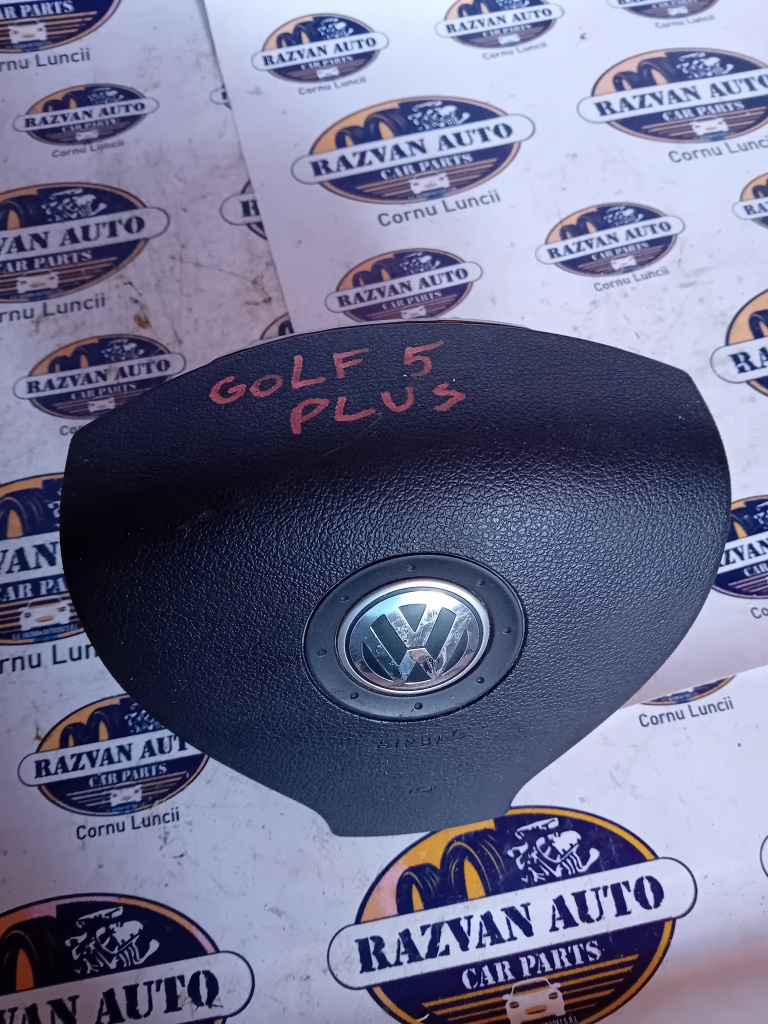 Airbag volan Volkswagen Golf 5 Plus 2008, 1K0880201BS1QB