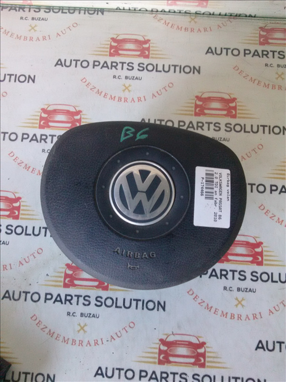 Airbag volan VOLKSWAGEN PASSAT B6 2.0 TDI an fabr. 2010