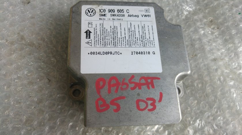 Airbag vw passat b5 2003 1c0909605c