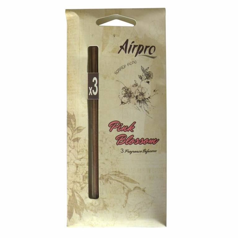 Airpro Pink Blossom Set 3 Buc Odorizant Stick 999CH2743