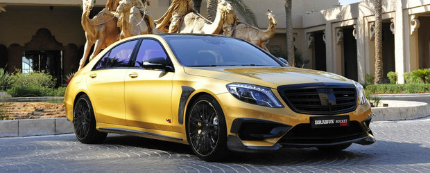 Ajunge la 340 de km/h in doar 3 kilometri. TEST DE ACCELERATIE cu S65-ul de 900 de cai tunat de Brabus