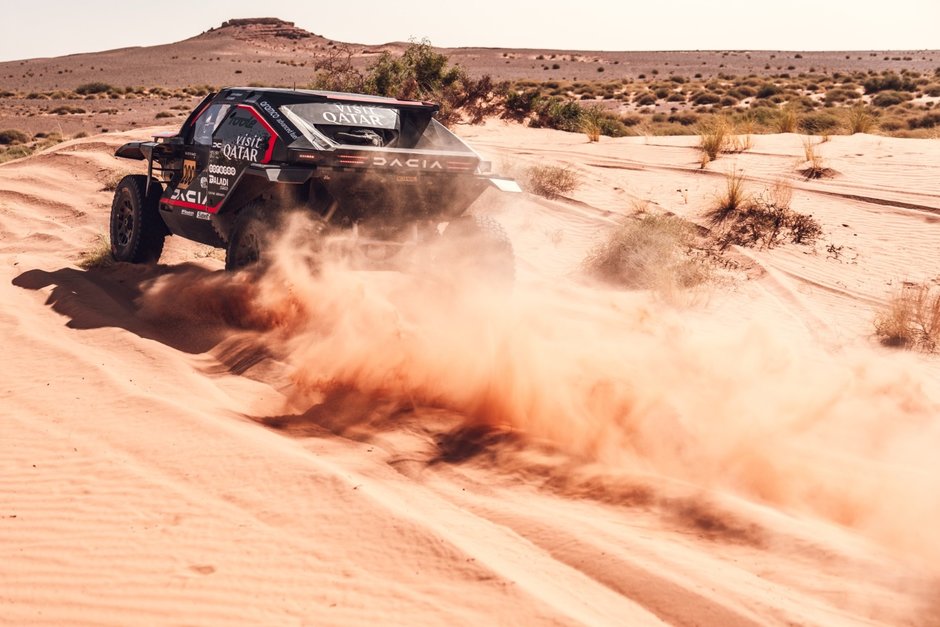 Al-Attiyah revine in forta, Dacia Sandriders isi trece in cont doua victorii de etapa consecutive