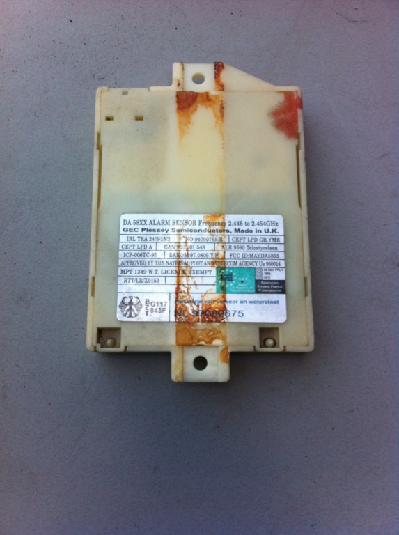 Alarm senzor DA 58XX Land Rover Freelander [1998 - 2006] Crossover 5-usi 1.8 MT (117 hp) (LN)