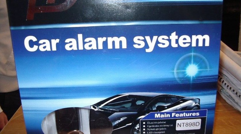 Alarma auto cu cheie tip briceag