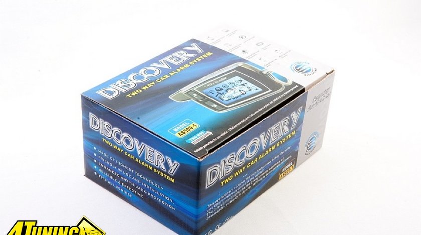 ALARMA AUTO CU PAGER DISCOVERY AS500 SISTEM DE SECURITATE MONTAJ AUTORIZAT IN TOATA TARA LA CEL MAI BUN PRET