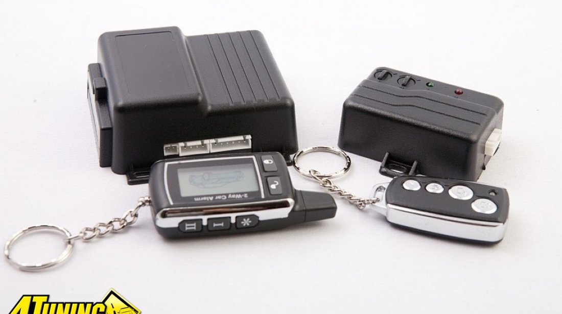 ALARMA AUTO CU PAGER DISCOVERY AS500 SISTEM DE SECURITATE MONTAJ AUTORIZAT IN TOATA TARA LA CEL MAI BUN PRET