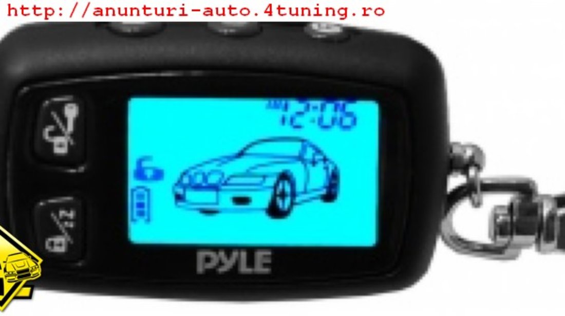 ALARMA AUTO CU PAGER PYLE PWD901 SISTEM DE SECURITATE CU PORNIRE MOTOR GARANTIE PE VIATA CU MONTAJ AUTORIZAT IN TOATA TARA LA CEL MAI BUN PRET