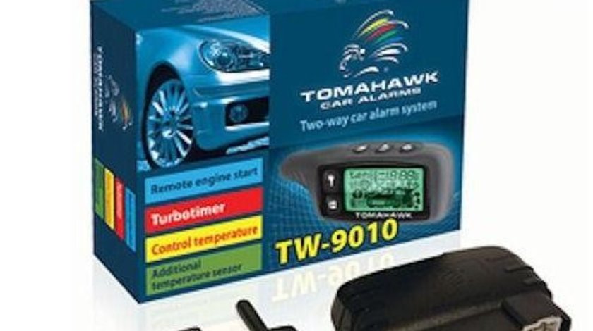 Alarma auto cu pornire motor TOMAHAWK TW- 9010