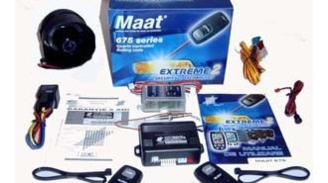 Alarma Auto Cu Telecomenzi Maat 675 230421-3