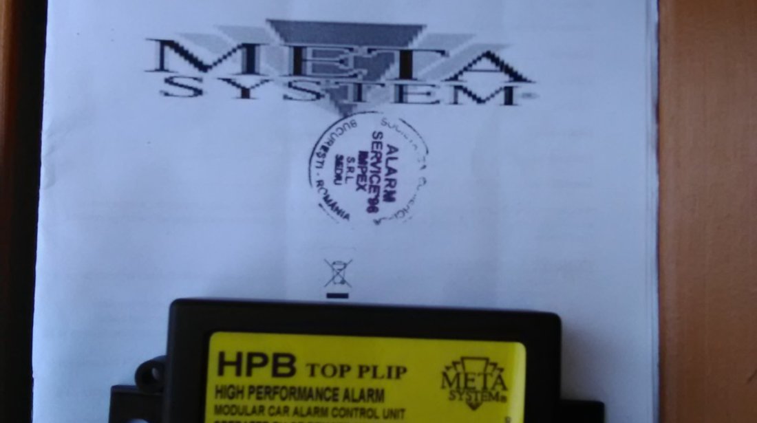 Alarma auto HPB Top PLIP MetaSystems