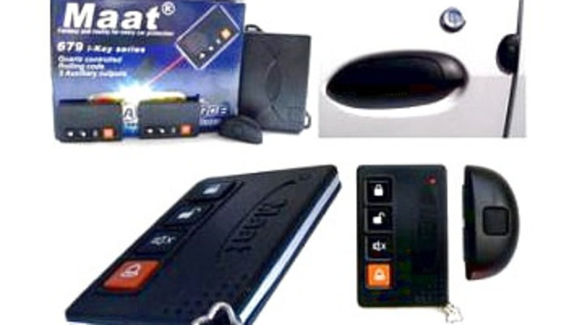 Alarma Auto Keyless Go Maat 679 iKey 200421-1
