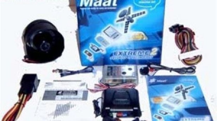 ALARMA AUTO PE CHEIA MASINII MAAT GFM 861 CU MONTAJ AUTORIZAT IN TOATA TARA !