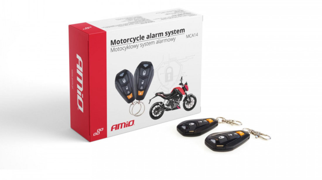 Alarma Moto Mca14 Cu Telecomanda Amio 01103 AVX-AM01103